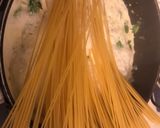 Foto del paso 2 de la receta: Spaguetti con Bruselas a la crema