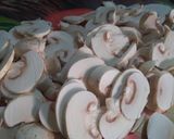 A picture of step 3 of Mushroom masala curry.