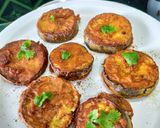 A picture of step 4 of Simple Brinjal Shallow Fry.