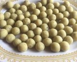 A picture of step 2 of Crispy sweet potato mini balls.