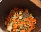 Vegán karalábéleves recept fázis 1 fotója