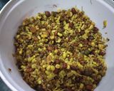 A picture of step 1 of Bread sprouts chilla.
