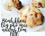 Hình bước làm 1 của món Bánh khoai tây phô mai nướng