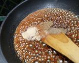 A picture of step 2 of Gud Makhana/ Fox nuts with Jaggery.
