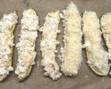 Túróscsuszával töltött cukkini🥒🧀 recept fázis 3 fotója