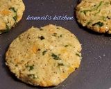 A picture of step 3 of Irish red lentil  baked patties with guacamole.