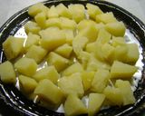 Foto del paso 5 de la receta: Trucha al roquefort con papas crocantes