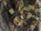 صينية لحمه بالخضار