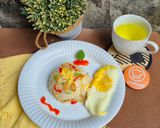 Foto langkah ke 4 dari resep Nasi Goreng Putih.