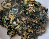 Foto del paso 2 de la receta: Espinacas con queso en hojaldre