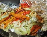 Foto del paso 3 de la receta: Salmón al papillote en airfryer