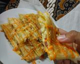 Foto langkah ke 7 dari resep Roti Bakar Isi Simple.