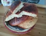 Une image de l'étape 5 de Pain maison à la semoule.