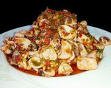 Foto langkah ke 7 dari resep Cumi Laut Pedas (Inspired by Rosa Meldianti).