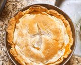Foto del paso 11 de la receta: Tarta / Torta de espinaca y calabacín