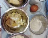 Foto langkah ke 1 dari resep Kue Lumpur Pisang Durian.