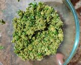 A picture of step 3 of Grilled Chickpea Spinach kabab (oil free).