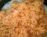 A picture of step 4 of Zarda pulav.