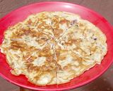 A picture of step 7 of Tortilla egg wrap.