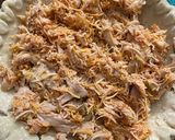 A picture of step 1 of Chicken taco quiche.
