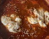 Foto del paso 2 de la receta: HUEVOS EN SALSA DE TOMATE con muzzarella (fácil, nutritivo y rápido)