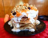 Foto del paso 4 de la receta Tortitas de avena “carrot cake”