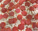 A picture of step 4 of Cast Iron Frozen Sourdough Pizza 17”.