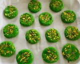 A picture of step 4 of Pistachio cookies.
