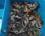 Foto langkah ke 7 dari resep Cumi hitam.