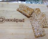 A picture of step 6 of Sesame Chikki 🫧🫧🫧.