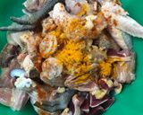 Hình bước làm 1 của món Bún cà ri gà