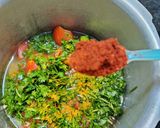 A picture of step 3 of Tomato pappu/ tomato dal.