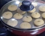 A picture of step 4 of Kadhai Nankhatai.
