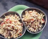 A picture of step 2 of Sprauts bhel.
