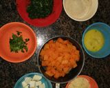 Foto del paso 1 de la receta: Croqueta de calabaza rellena de acelga y queso sin harina