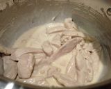 Mogyoróvajas tejszínes csirkemell főtt petrezselymes rizzsel recept fázis 4 fotója