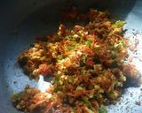 A picture of step 1 of Paneer crepes.