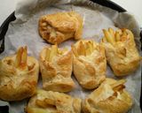Foto del passaggio 18 della ricetta Panini a fagottini con patatine fritte wustel e formaggio Asiago