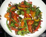 A picture of step 6 of Stir Fry Vegetables.