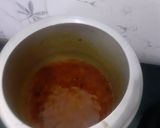 A picture of step 1 of Papad ki sabzi.