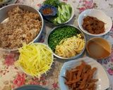 รูปขั้นตอนการทำที่ 8 ของ ข้าวคลุกกะปิ(มังสวิรัติ)