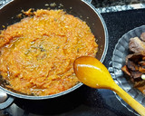 Foto del paso 4 de la receta: Arroz meloso de pato, pebrasos y ajos tiernos(De.O. Xàtiva)