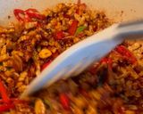 Foto langkah ke 7 dari resep Kering Tempe Pedas Manis.