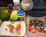Foto del paso 1 de la receta: Piadina rellena de pollo con mango y salsa de yogur