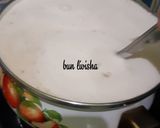 Foto langkah ke 3 dari resep Puding Roti Coklat.