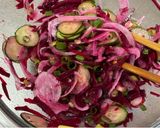 A picture of step 3 of Beetroot Salad.