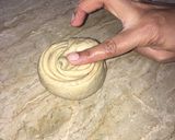 A picture of step 5 of Layers paratha.