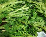 Hình bước làm 1 của món Canh Rau Cải Cúc Nấu Giò Sống