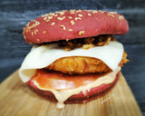 Foto del paso 5 de la receta: Burger de pollo crunchy con salsa casera Big Mac