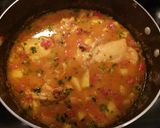 A picture of step 2 of Cape Malay Chicken Curry with Yellow Rice.